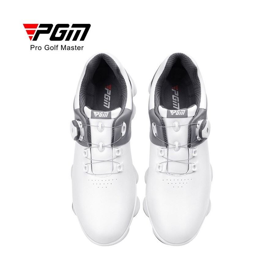 PGM Men Golf Shoes with Removable Spikes Skid-proof Men&39s Waterproof Sneakers Knob Strap Sports Shoes XZ225