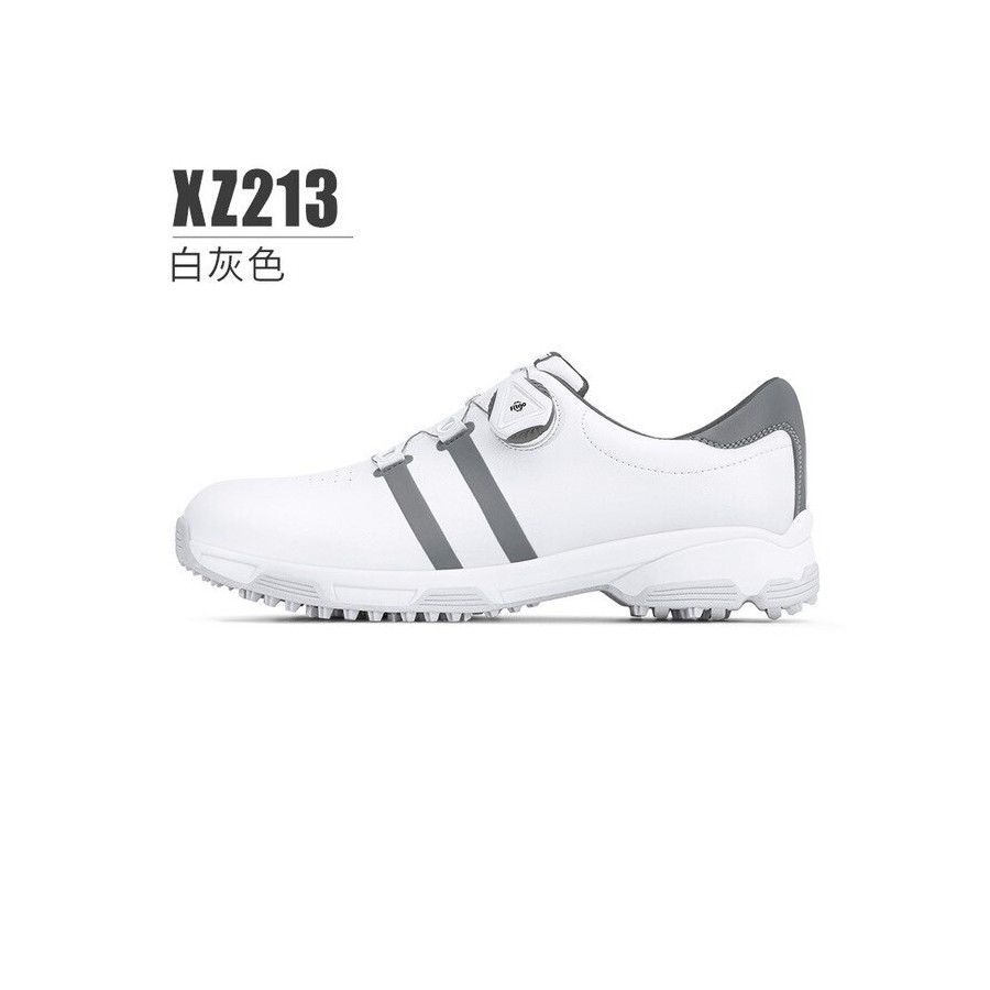 PGM Men Golf Shoes Knob Shoelaces Anti-side Slip Waterproof Men&39s Sports Shoes Sneakers XZ213