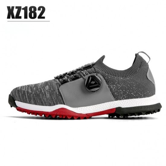 PGM Golf Shoes Men&39s Breathable Male Rotating Shoelaces Sports Spiked Sneakers Non-slip Trainers XZ182