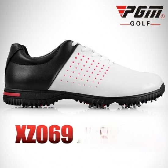 PGM Golf Shoes Men&39s Waterproof Breathable Golf Shoes mens Sports Spiked Sneakers Non-slip Trainers XZ069
