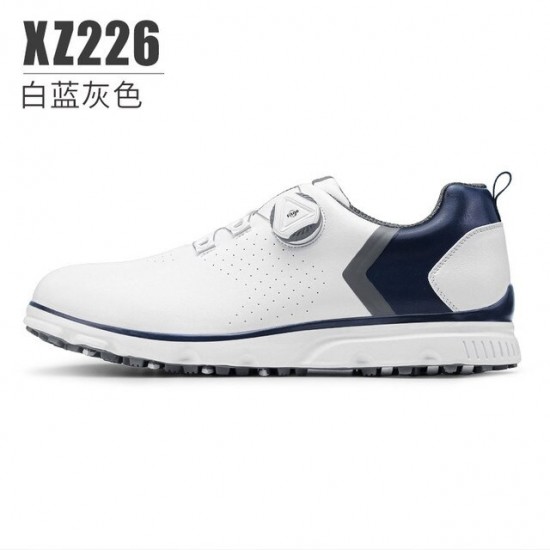 PGM Men Golf Shoes Knob Shoelaces Anti-side Slip Waterproof Men&39s Sports Shoes Sneakers XZ226