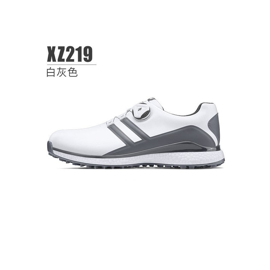PGM Men Golf Shoes Knob Shoelaces Anti-side Slip Waterproof Men&39s Sports Shoes Sneakers XZ219