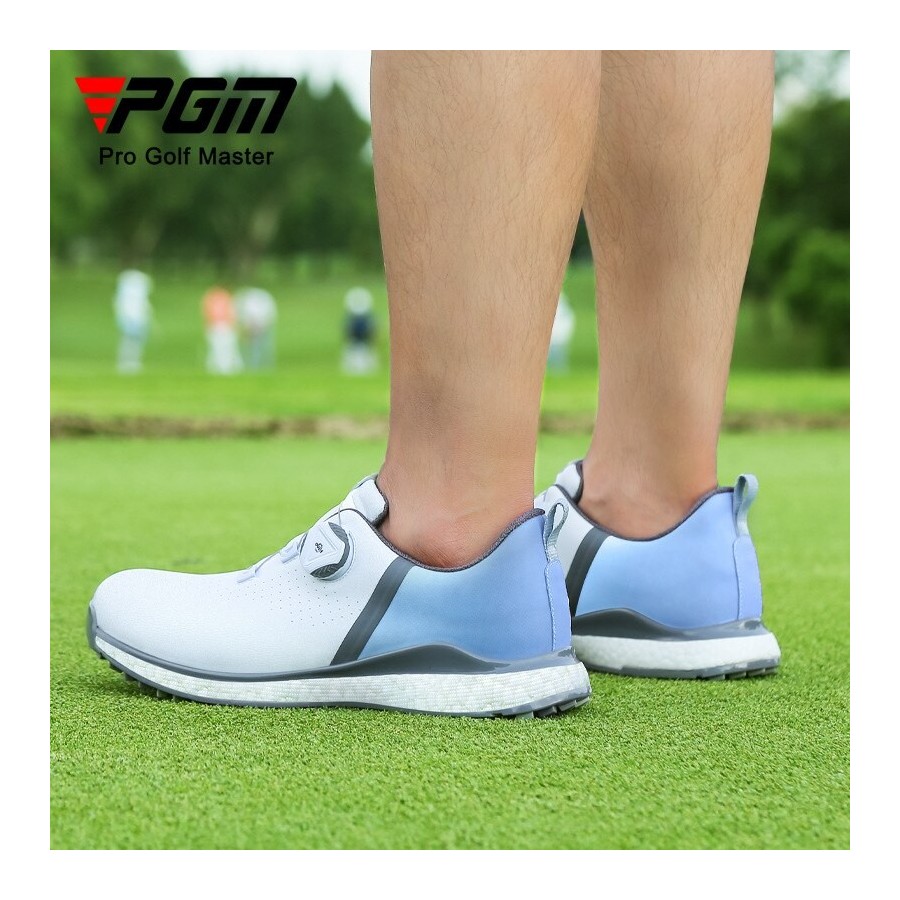 PGM Men Golf Shoes Knob Shoelaces Anti-side Slip Waterproof Men&39s Sports Shoes Sneakers XZ210