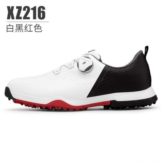 PGM Men Golf Shoes Knob Shoelaces Anti-side Slip Waterproof Men&39s Sports Shoes Sneakers XZ216