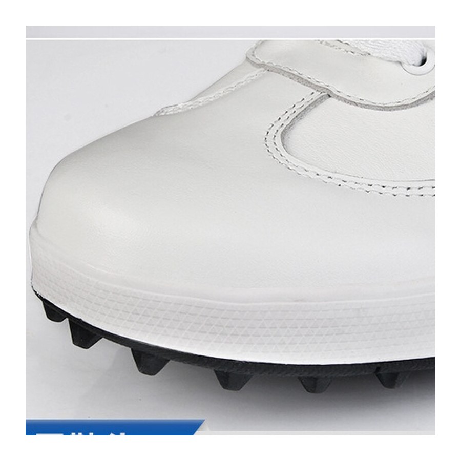 PGM Genuine Leather Spikeless Golf Shoes Men Waterproof Breathable Slip Resistant Sports Sneakers Outdoor Golf Trainers XZ037
