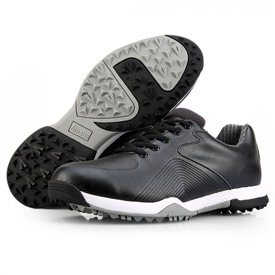 PGM Golf Shoes Men Waterproof Sports Shoes Rubber Soft Sole Shockproof Shoes Male Anti Slip Breathable Golf Sneakers XZ116