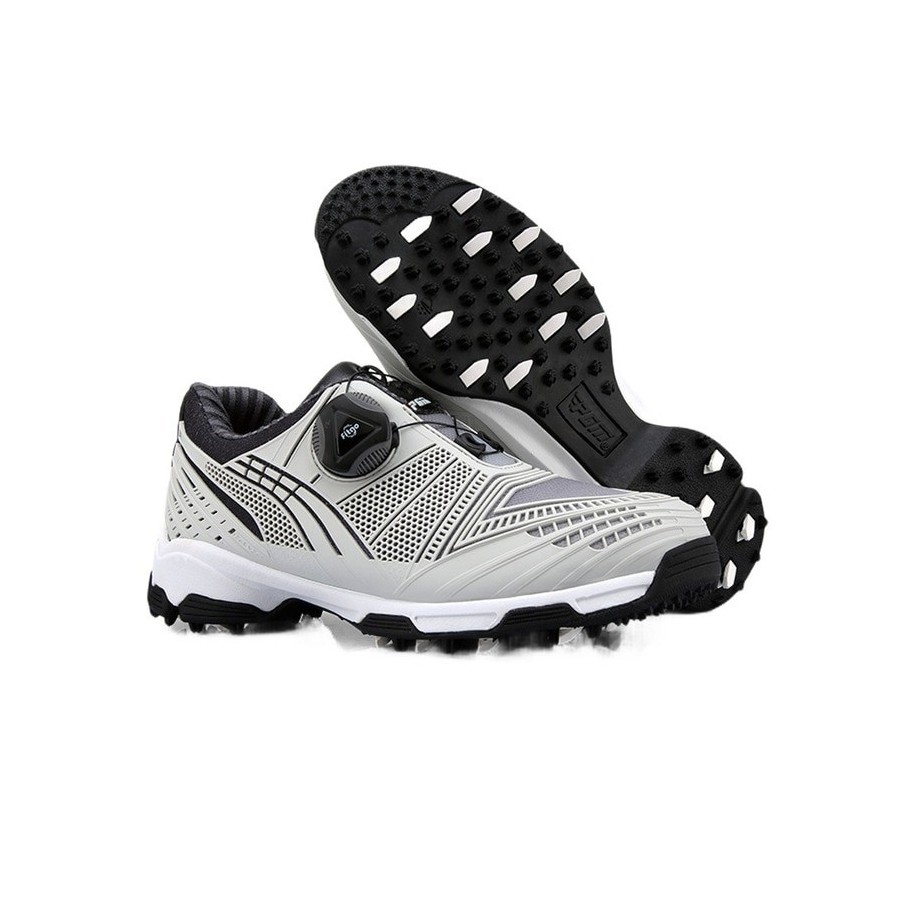 PGM Children&39s Golf Shoes boys Button Quick Lacing Shoes Outdoor Sports Waterproof Sneakers Gradient Color Autumn Winter XZ105