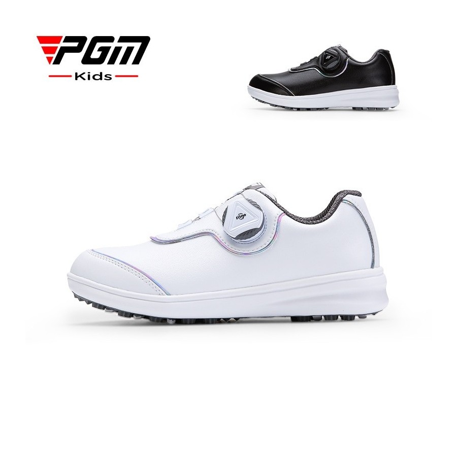 PGM kids Boys girls Golf Shoes Waterproof Anti-slip Light Weight Soft Breathable Universal Outdoor Children&39s Sports Shoes XZ2