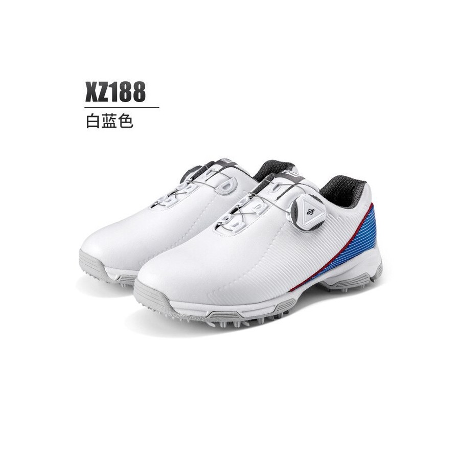 PGM Golf Kids Sport Shoes Boys Golf Shoes Kid Sneaker Girls Youth Waterproof Shoes Anti-skid Outdoor Grass Sports XZ188