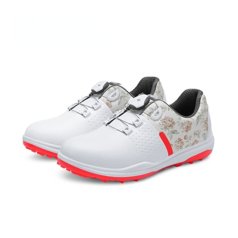 PGM Women Golf Shoes Waterproof Anti-skid Women&39s Light Weight Soft Breathable Sneakers Ladies Knob Strap Sports Shoes XZ234