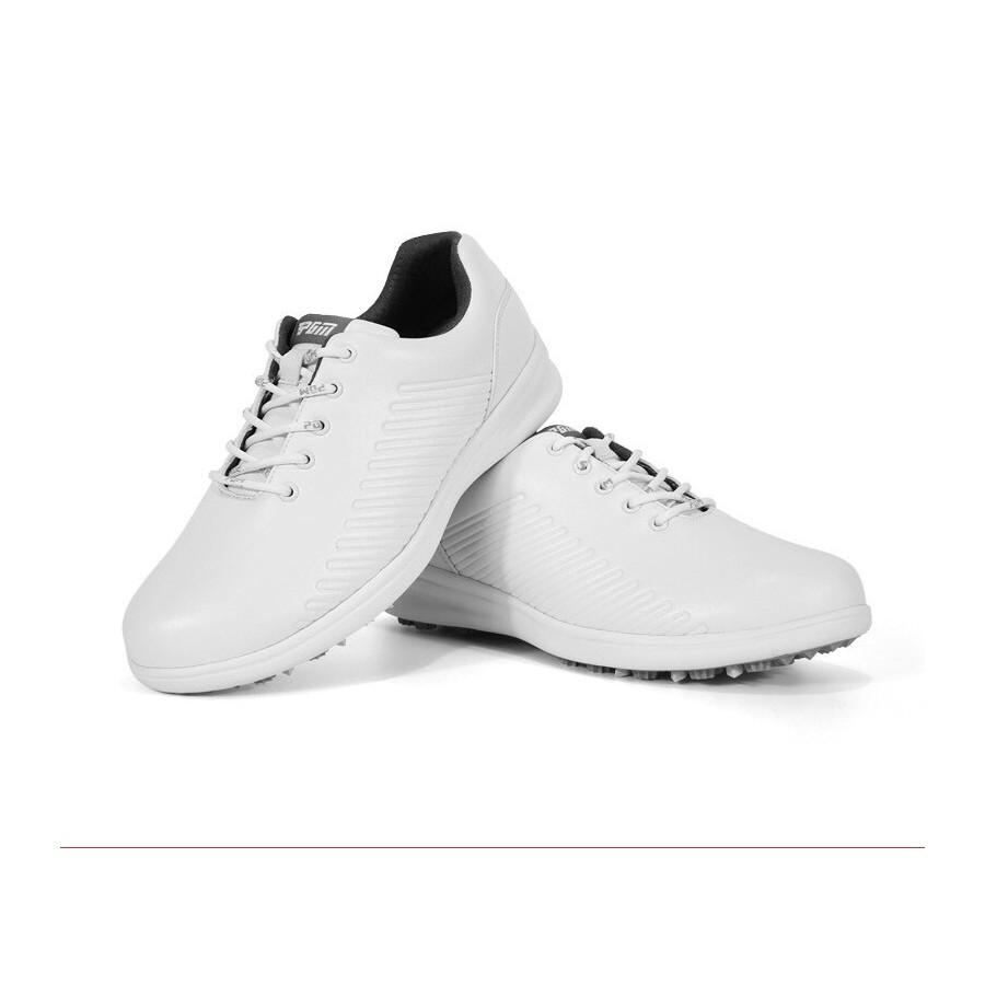PGM Golf Shoes Womens Waterproof Microfiber Anti-Slip Golf Shoes Breathable Sports Sneakers Ultra-Light Leisure Trainers XZ156