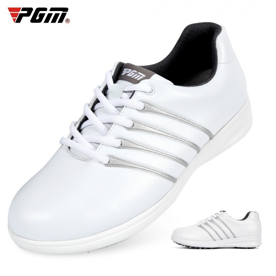 PGM Golf Shoes Women&39s Waterproof Hidden Heel Sport ShoesBreathable Non-Slip Trainers Shoes XZ157
