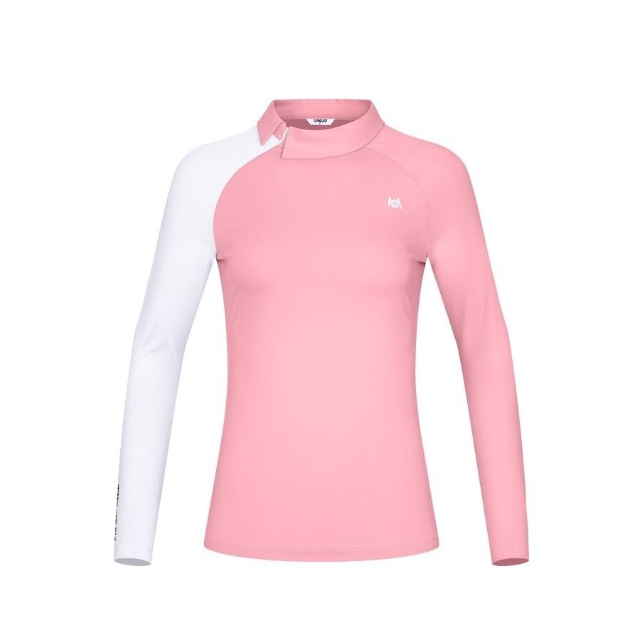 PGM Golf Summer Women Bottom Coat Shading Sunscreen Long-sleeved T-shirt Breathable Shirt Ultra-thin Cool Money YF485