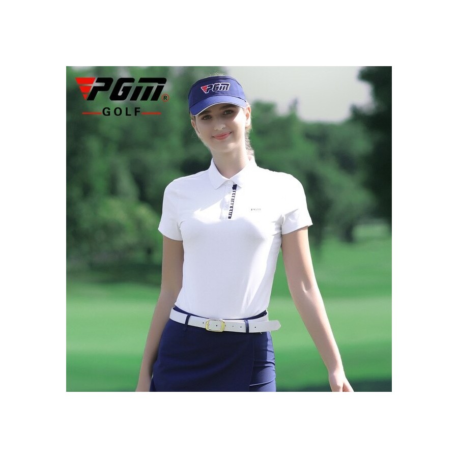 PGM Golf Apparel Women&39s Short Sleeve T Shirt Quick-dry Tennis Sports Wear Ladies Breathable Shirts Tops S-XL YF400