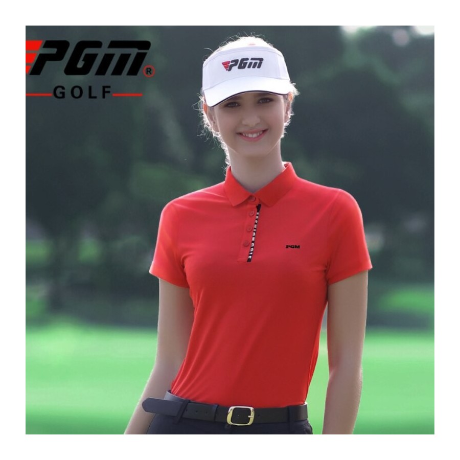 PGM Golf Apparel Women&39s Short Sleeve T Shirt Quick-dry Tennis Sports Wear Ladies Breathable Shirts Tops S-XL YF400