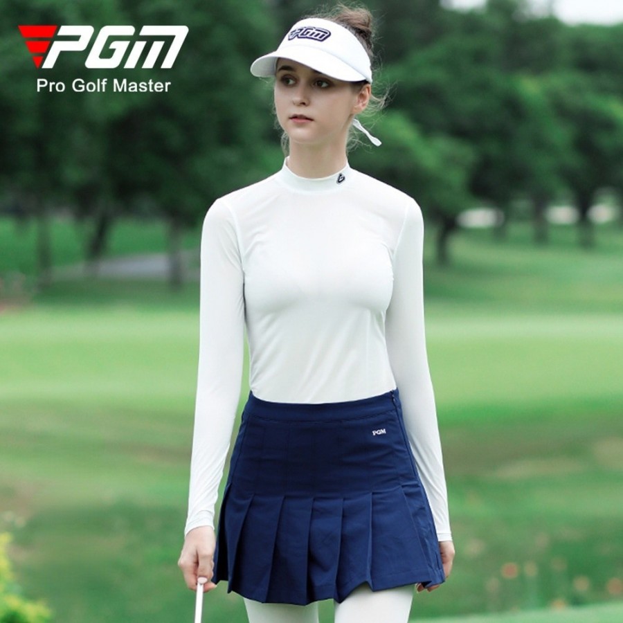 PGM Golf Wear for Women Winter Ice Silk Sunscreen Shirts Ladies Golf Clothing Quick-drying and Breathable Golf Clothes Blouse