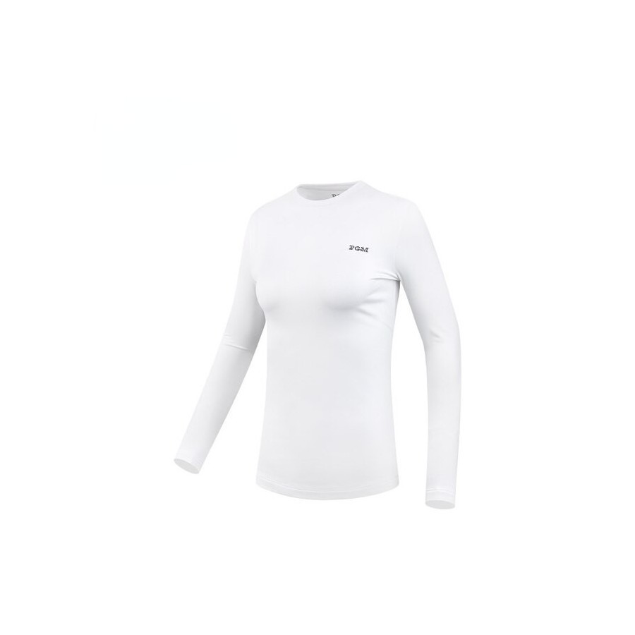 PGM Women&39s Golf Shirts Autumn Winter Long Sleeve T-Shirts Woman Warm Sport Golf Shirt Clothes YF419
