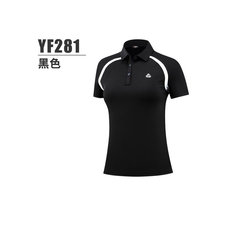 PGM Golf women Tops Shirt Lady Short Sleeved T-shirt Ultra-thin Sportswear Dry Fit Tennis Shirt Golf Clothes YF281
