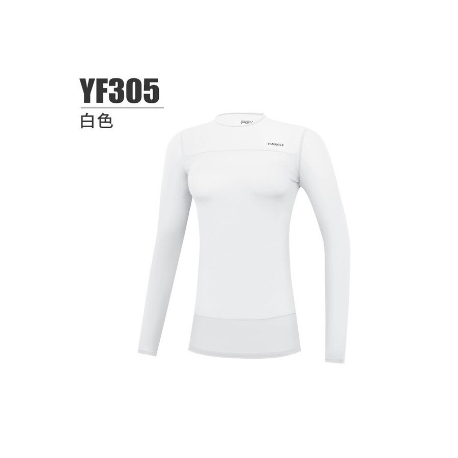 PGM Golf Ice Silk Bottom Coat Shading Sunscreen Long-sleeved T-shirt Ice Silk Bottom Shirt Summer Ultra-thin Cool Money YF-305