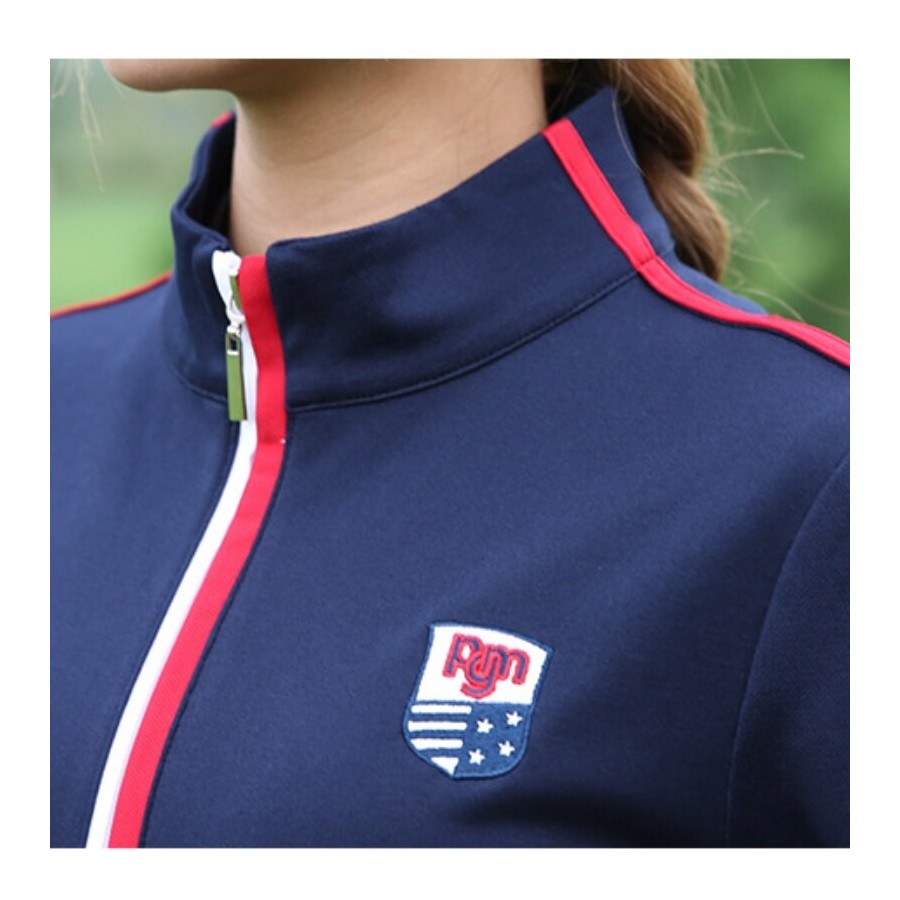 PGM Golf Jacket Waterproof Golf Coat Women Autumn Winter Casual Jacket Sportswear Slim Sport Clothing YF162