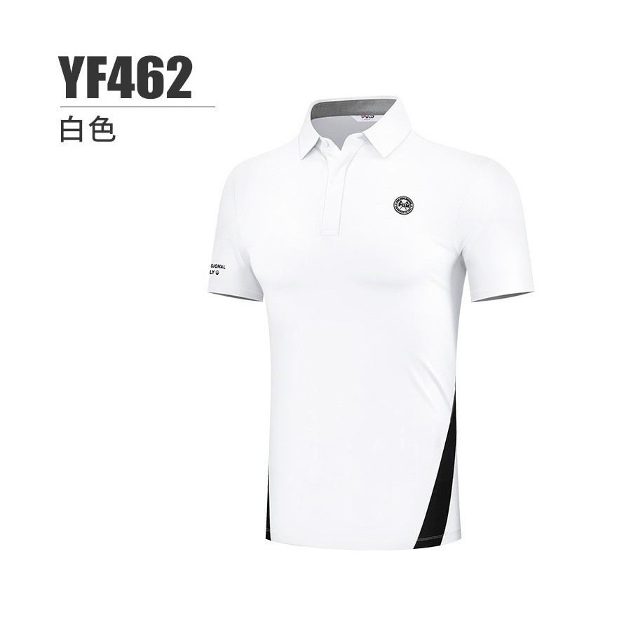 PGM Summer Men&39s Golf Shirts Quick-Dry Breathable Short Sleeve Tops Outdoor Sports Sweat Absorbent Back Ventilation Holes YF46