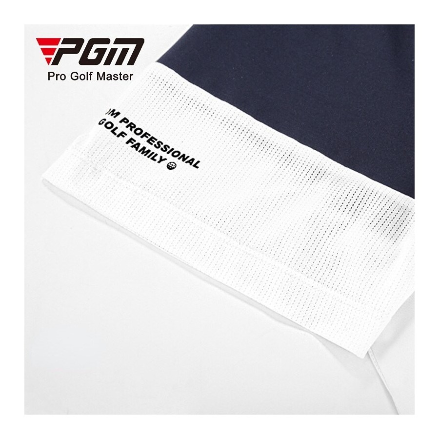 PGM Men Summer Golf T-shirt Short Sleeve Elastic Breathable Quick Dry Fit Polo Shirts Golf Sport Wear Tennis Clothes YF461