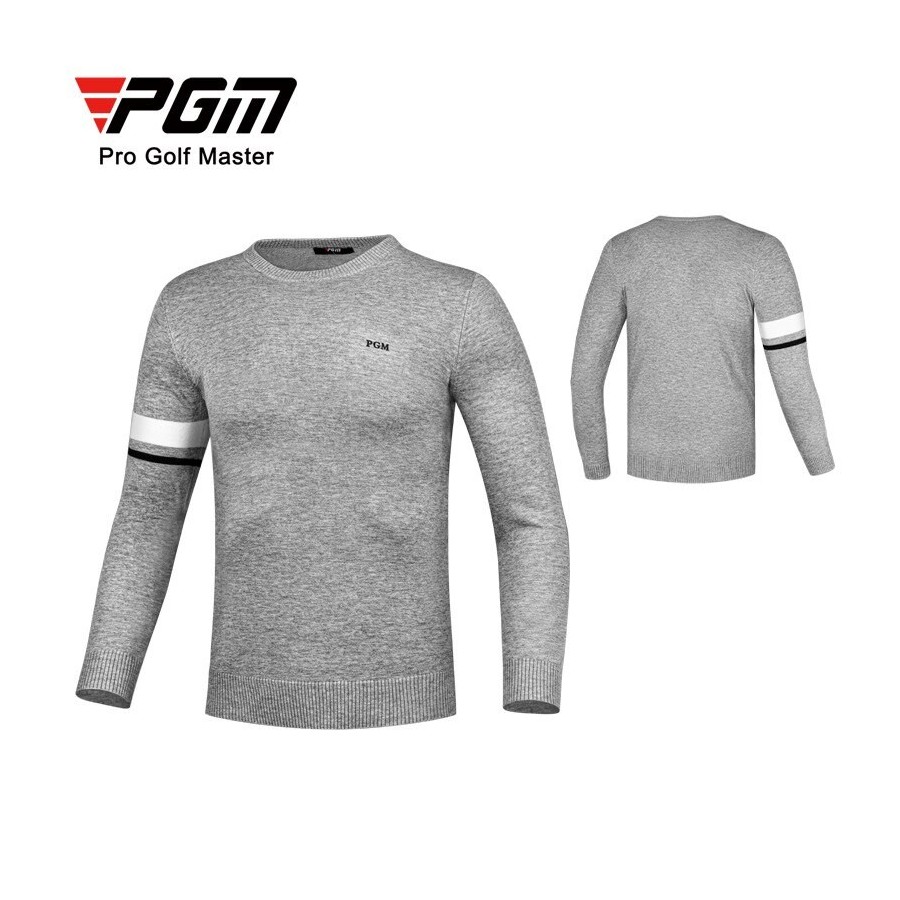 PGM Golf Men Sweater Autumn Winter Knitwear Round Neck Thickened Thermal Jacket Men&39s Wear YF503