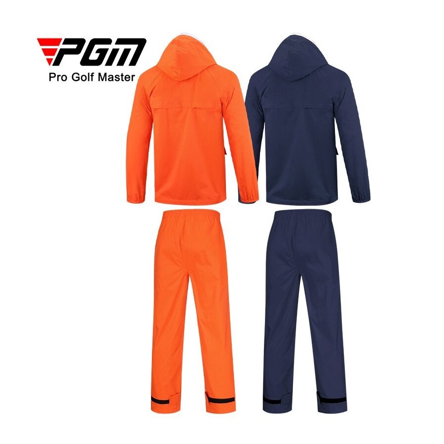 PGM Golf Men Hood Raincoat Rainstorm Impermeable Rain Poncho Waterproof Jacket Pants Suit Rainwear Motorcycle Rain Gear YF482