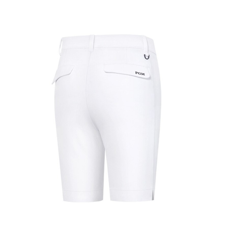 PGM Women Summer Golf Shorts Pants Elastic Waterproof Half Trousers Zip Pocket Ladies Sports Clothing Wear Tennis KUZ129