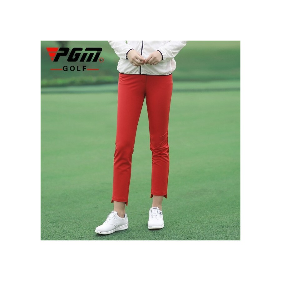 PGM Golf Women&39s Pants Autumn Sports Pants Comfortable Slim Thin Pants  Womens Golf Clothing Cropped Trousers KUZ094