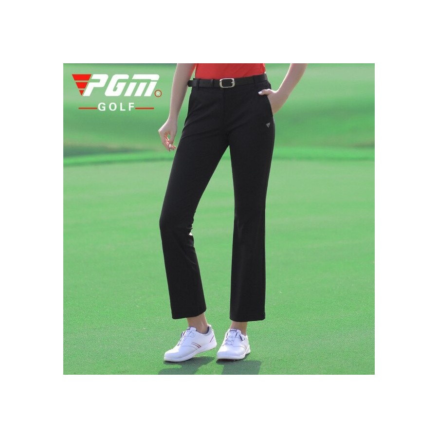 PGM Women High Elastic Casual Long Pants Female Breathable Slim Trousers Lady Golf Tennis Quick-Drying Sports Pants KUZ067