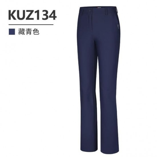 PGM Women Golf Pants Autumn and Winter Slim Fit Trousers Soft Elastic Casual Multicolor Golf Wear for Women XS-XL KUZ134