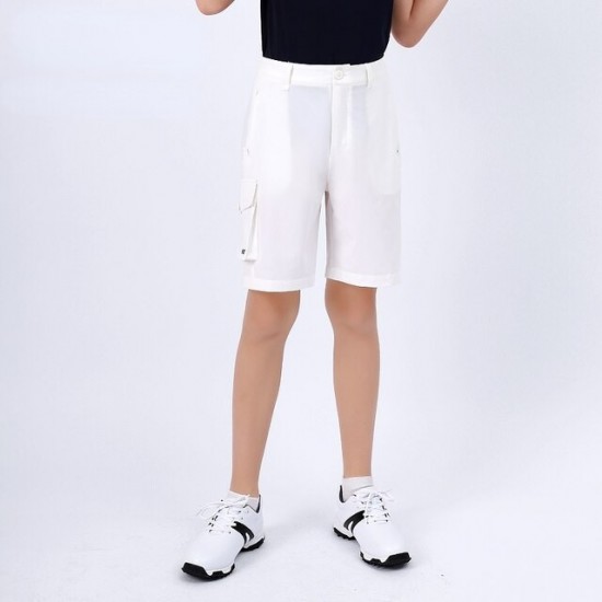 PGM Boys Golf Shorts Summer Children Elastic Band Pants kids Casual Sports Wear Clothing Casual Commuter Clothes Suit KUZ104