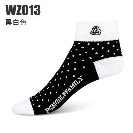 PGM Women Golf Socks Tennis Baseball Socks Pure Cotton Moisture Wicking Stockings Leisure Sports Fashion WZ013