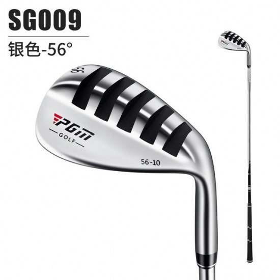 PGM 50°/56° Golf Hollow Sand Rod Hitting Surface Wedge Digger Bunker Cutter Stainless Steel Silver Training SG009