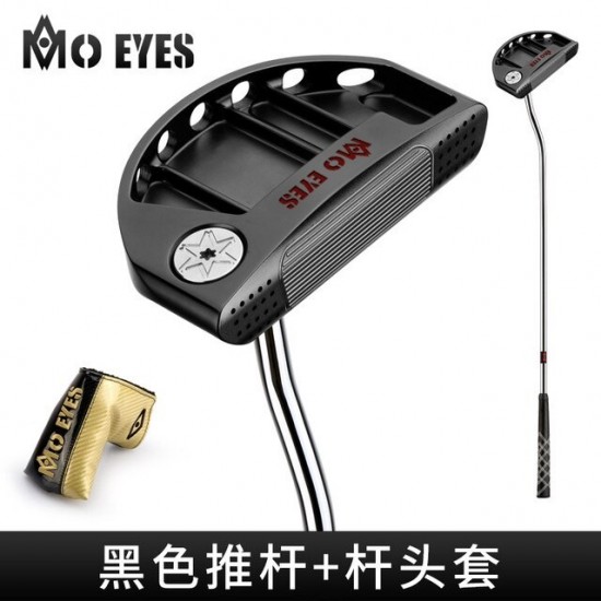 PGM MO EYES Golf putter Authentic Driver Golf Men&39s Club Blue/Gold Putter with Line of Sight Large Grip Hitting Stability TUG0