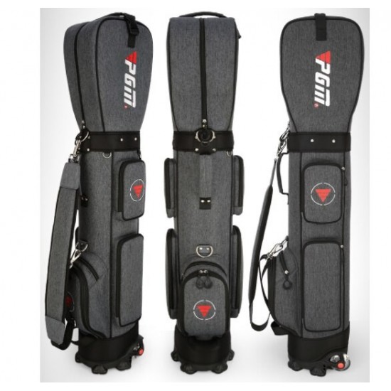 PGM Golf Bag with Wheels Ultra-light Sport Standard Golf Bags Large Capacity Golf Aviation Ball Storage Multifunctional QB069