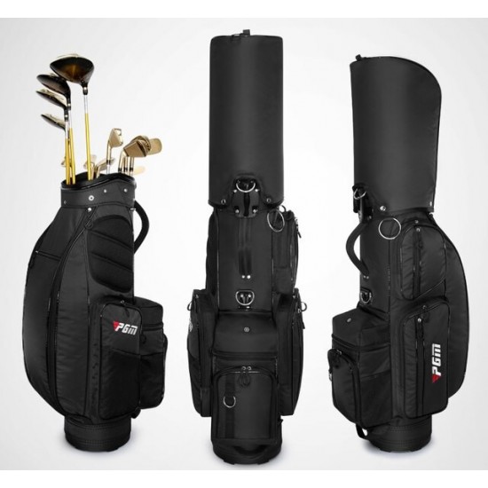 PGM Retractable Golf Bags Waterproof Complete Golf Set Stand Bag Golf Caddy Aviation Bag Golf Cart Staff Package QB050