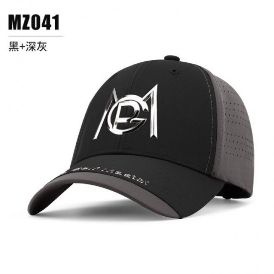 PGM Men&39s Golf Caps Sun Protection Shade Breathable Male Casual Cap Moisture Wicking Sun Hat MZ041
