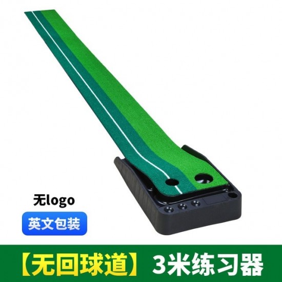 PGM Golf Putting Mat Portable Outdoor and Indoor Golf Practice Mat True Roll Surface &amp Non Slip Bottom Pads TL004