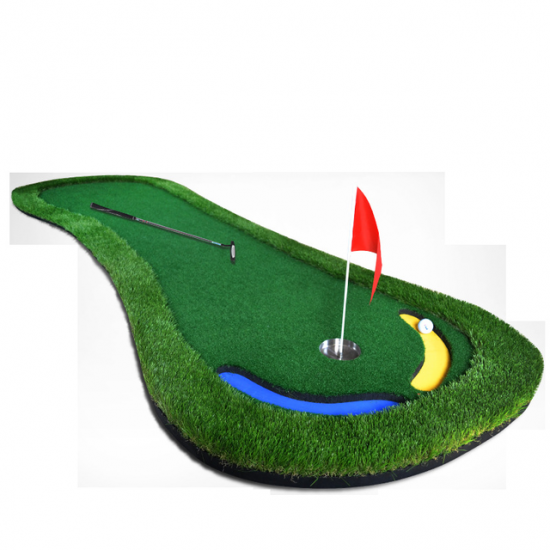 PGM Golf Green Home Golf Putting Mats Professional Indoor Putting Practice Golf Trainer Golf Ball Marker GL003