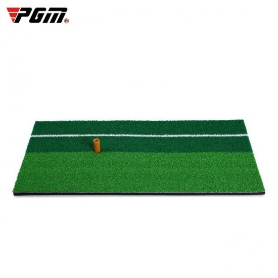PGM Golf Mat with Rubber Tee Holder Realistic Grass Putting Mats Outdoor Sports Golf Training Turf Mat Indoor Office DJD003-9