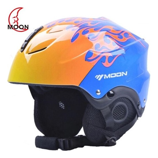 Men/Women Ski helmet Snowboard Snowmobile Helmet Skateboard Moto Cycling Helmet Sports Safety Cap Mask Winter Snow Warm Fleece