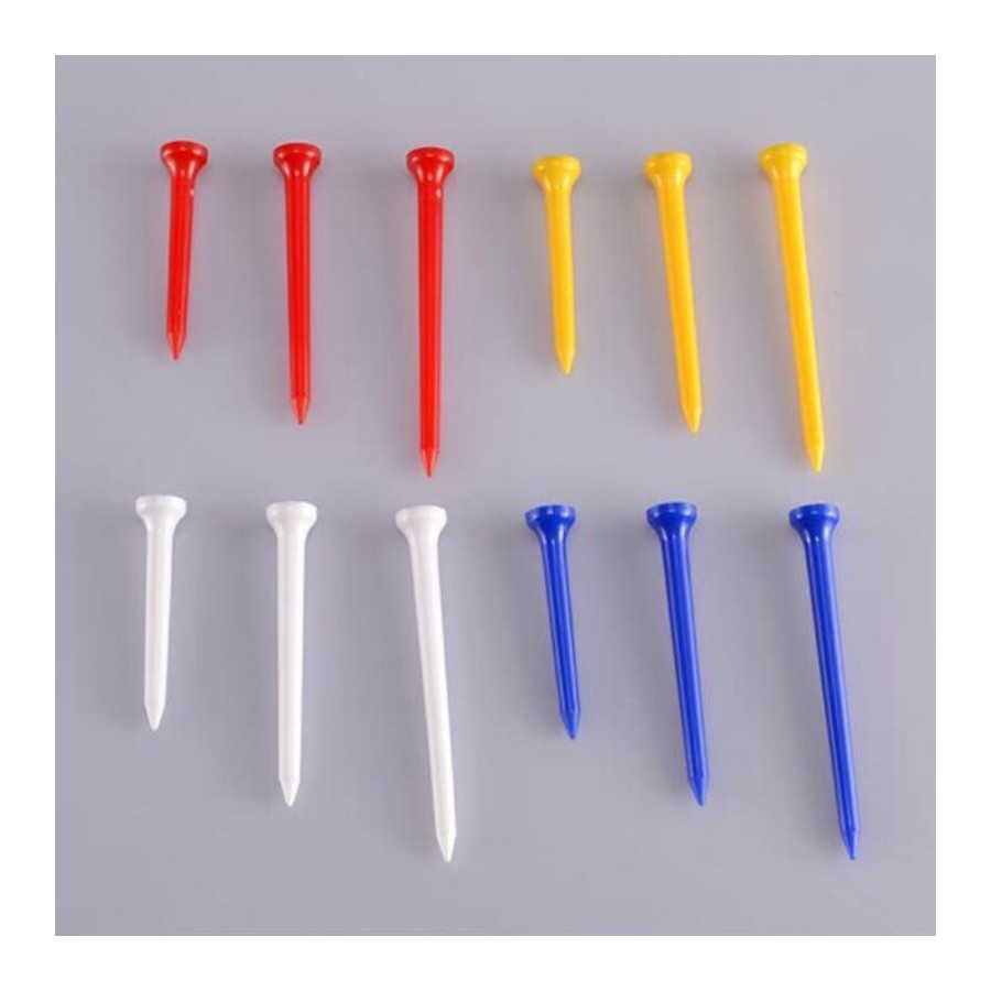 PGM 50pcs Golf TEE Plastic Cup Pins Tack Factory Wholesale Direct Selling 36/54/70/83mm Random Color QT009