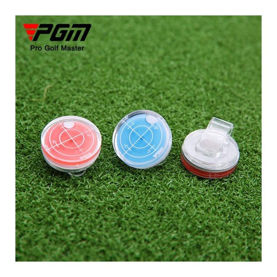 PGM Golf Level Function Marks Magnetic Cap Clip  Golf Ball Marker Red and Blue MK011